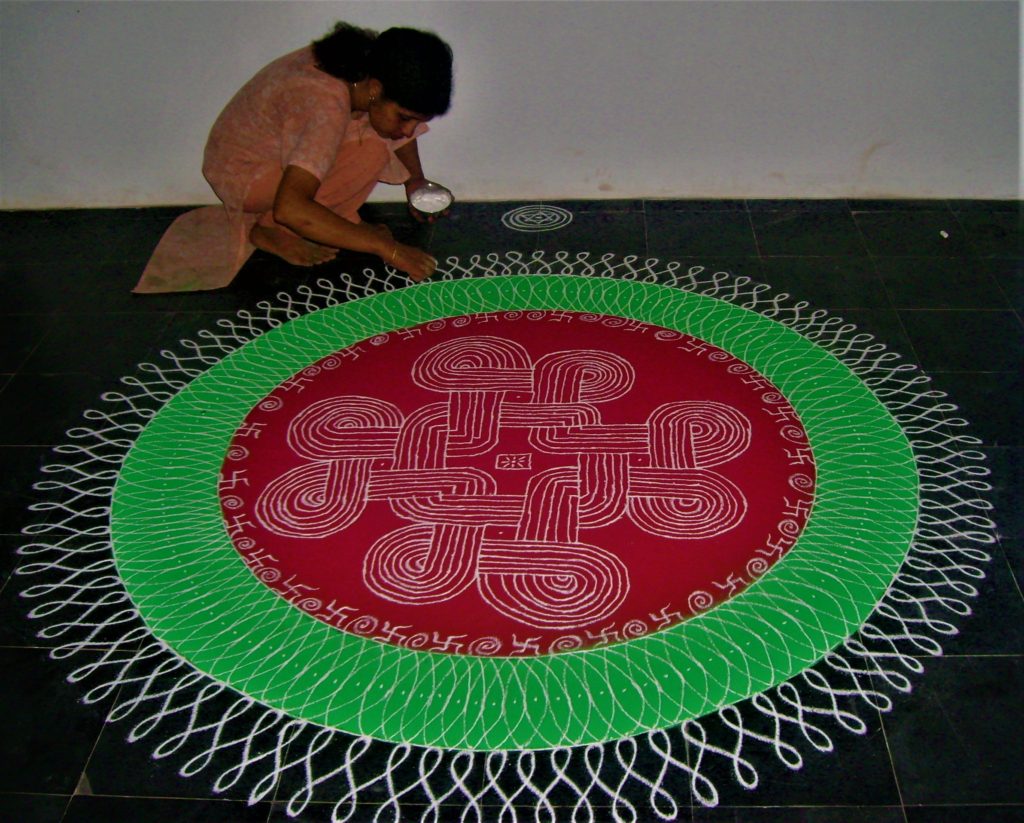 Rangolijanapada.com, artist : dr.bharathi Maravanthe